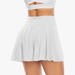 Pleated tennis skirt